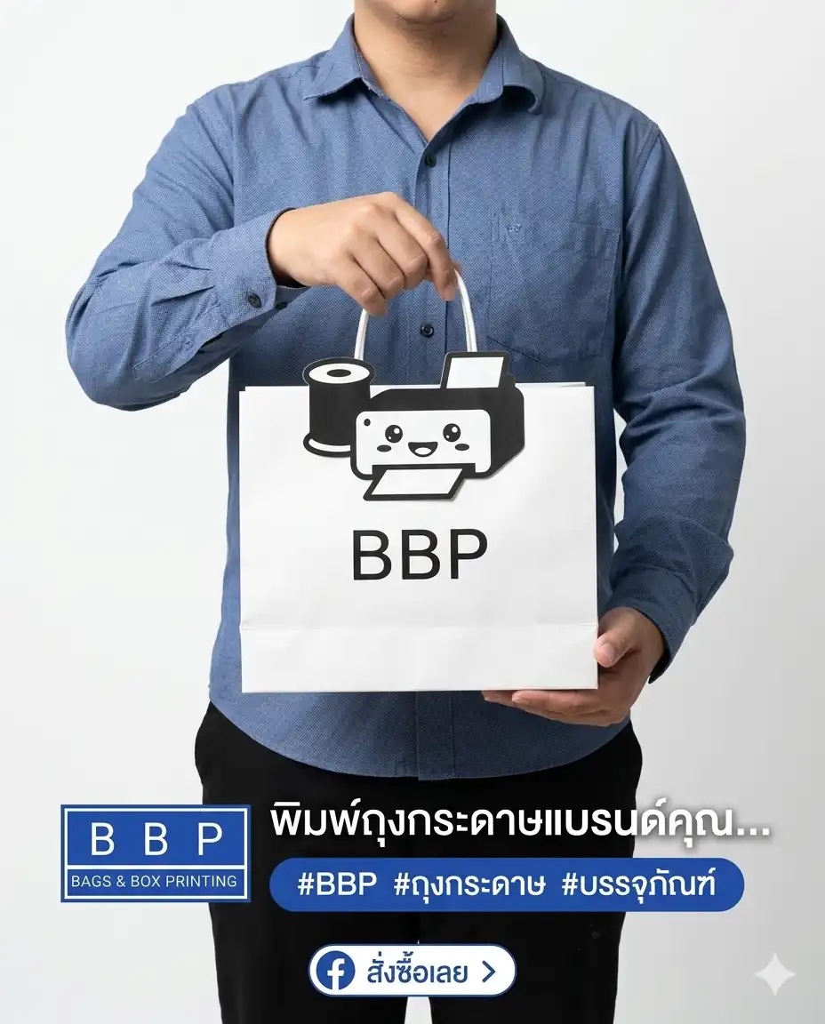 โฆษณาถุงกระดาษสุดเจ๋ง